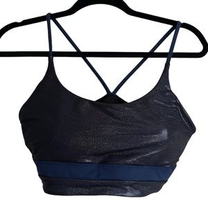 TWO PIECE SET sparkly workout top and leggings